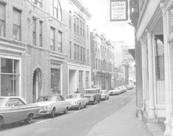 Bank Street, North Adams, circa 1968, courtesy of City of North Adams