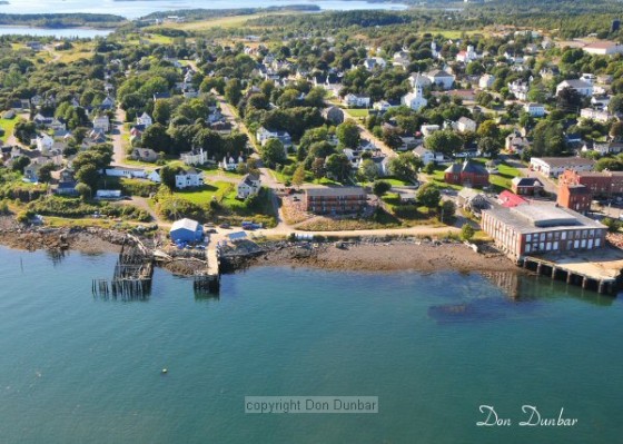 Eastport, Maine, Sea Street in foreground. Photo by Don Dunbar.