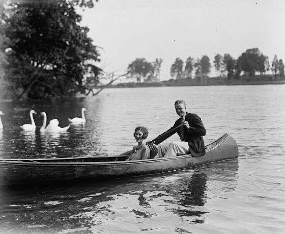 Fannie Dial and Charles Allen, July 27, 1927, National Photo Company