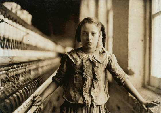 Cora Lee Griffin, Whitnel, North Carolina, December 1908. Photo by Lewis Hine.