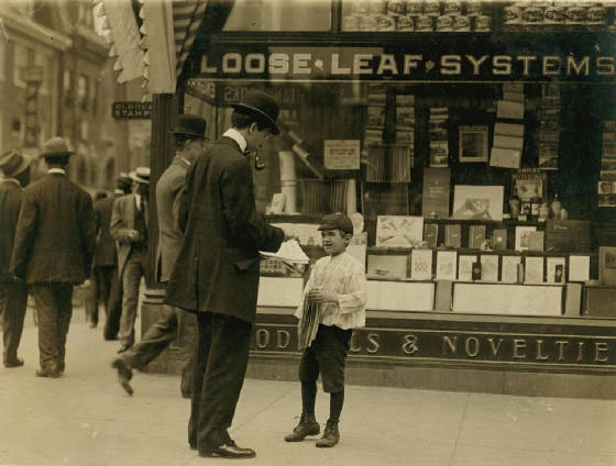 James Logullo, 7 yrs old, Wilmington, Delaware, May 1910. Photo by Lewis Hine