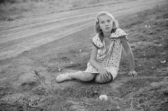 Farm girl, Seward County, Nebraska, October 1938. Photo by John Vachon.