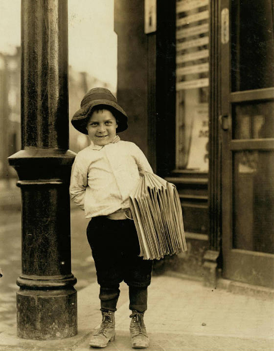 George Okertich, St. Louis, Missouri, May 9, 1910. Photo by Lewis Hine.