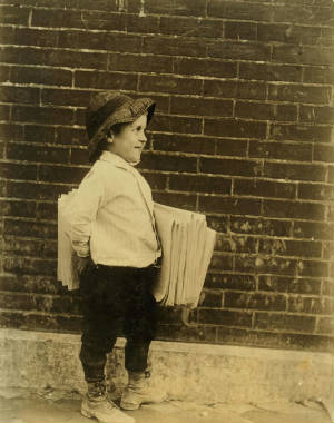 George Okertich, St. Louis, Missouri, May 1910. Photo by Lewis Hine.