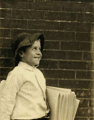 George Okertich, St. Louis, Missouri, May 1910. Photo by Lewis Hine.