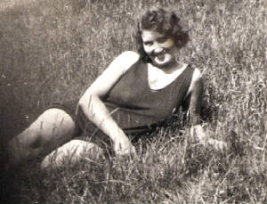 Mamie Laberge Mossey, 30 years old, 1928.