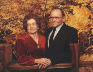 Martha and Ben, on 50th wedding anniversary, 1980.