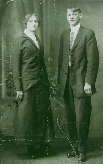 Mattie and Thomas McDaniel, date unknown. Provided by family.