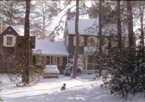 Manning house in Dowell, Maryland (1960)