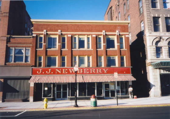 Former J.J. Newberry's, 1996. 