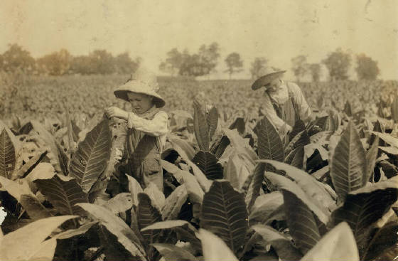 Orie (left) and William Fugate, Hedges Station, Kentucky, August 7, 1916. Photo by Lewis Hine.