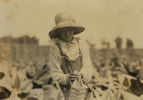 Orie Fugate, Hedges Station, Kentucky, August 7, 1916. Photo by Lewis Hine.