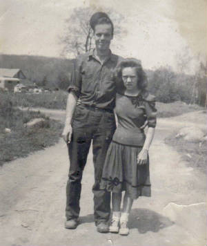 Richard Mills Jr., son of Richard Mills, and wife Clara. Photo provided by family.
