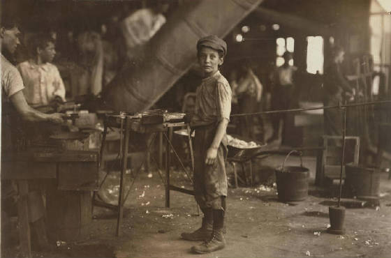 Robert Kidd, 12 yrs old, Alexandria, Virginia, June 1911. Photo by Lewis Hine.