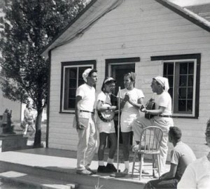 Camp B'Nai Brith, near Ottawa, summer 1958. 