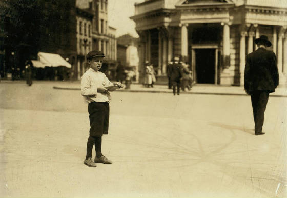 Solomon Sickle, Washington, DC, April 1912. Photo by Lewis Hine.