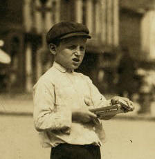 Solomon Sickle, 1912. Photo by Lewis Hine.