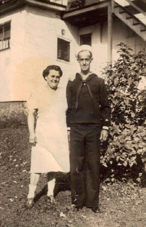 Nellie's children, Viola and Edward, date unknown. Photo provided by family.
