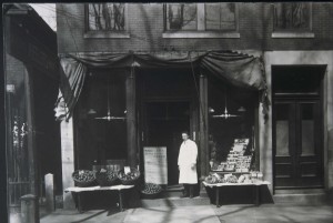 Percy Wheeler, proprietor of Wheeler's Boston Branch, Keene, NH, circa 1913. Photo courtesy of Historical Society of Cheshire County.