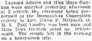 Lowell Sun, October 4, 1915.