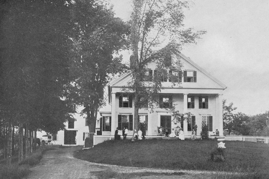 House of Nelson Davis White, at Mill Circle, Winchendon Springs. No longer there.