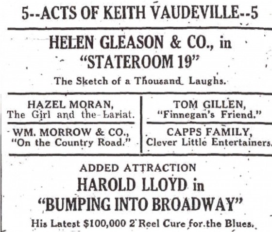 Amsterdam Evening Recorder (NY), February 27, 1920 (NewspaperArchive.com).