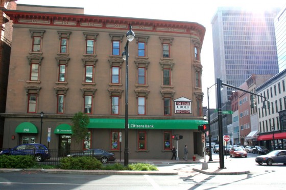 Location of former Capitol Grill (2010). Paul Zazzaro owned the building.