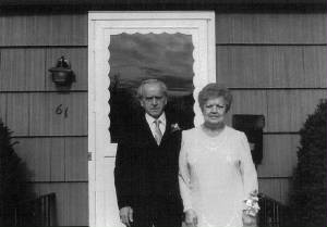 Carmine and Jennie Zizza, 50th wedding anniversary, 1984.