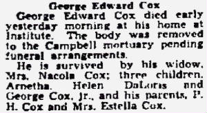 Charleston Daily Mail, April 11, 1936.