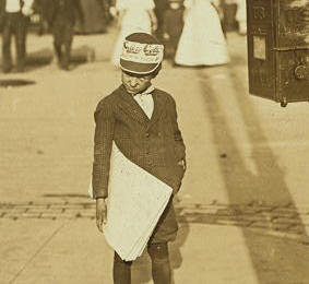 John Howell, 1908. Photo by Lewis Hine.