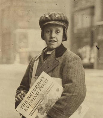 Marshall Knox, 1910. Photo by Lewis Hine.