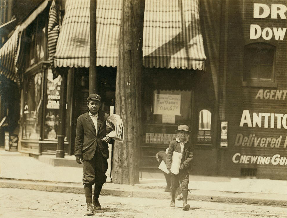 There is one other picture of Marvin Adams with the unidentified boy, but Owen McCormack is not in it.