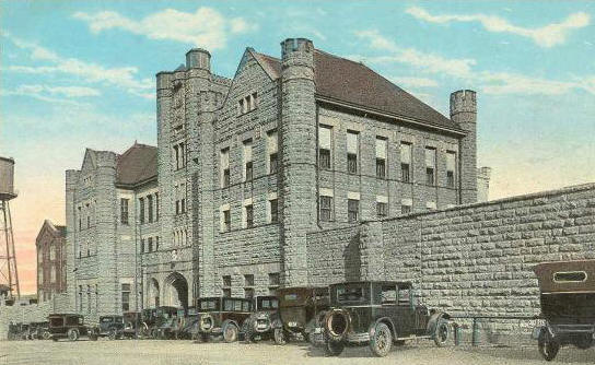 Missouri State Penitentiary, Jefferson City, Missouri. Source of photo unknown.