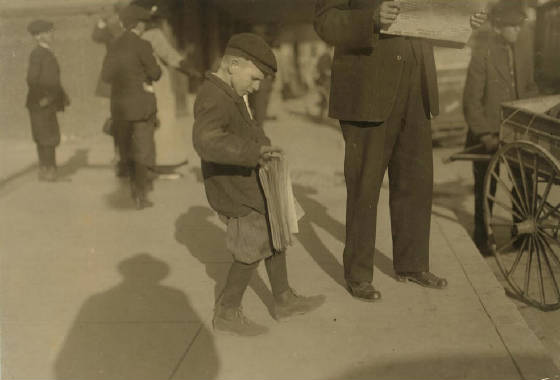 Rudolph Kartous, 7 yrs. old, Dallas, Texas, October 1913. Photo by Lewis Hine.