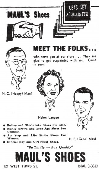 Alton Telegraph, August 5, 1953.